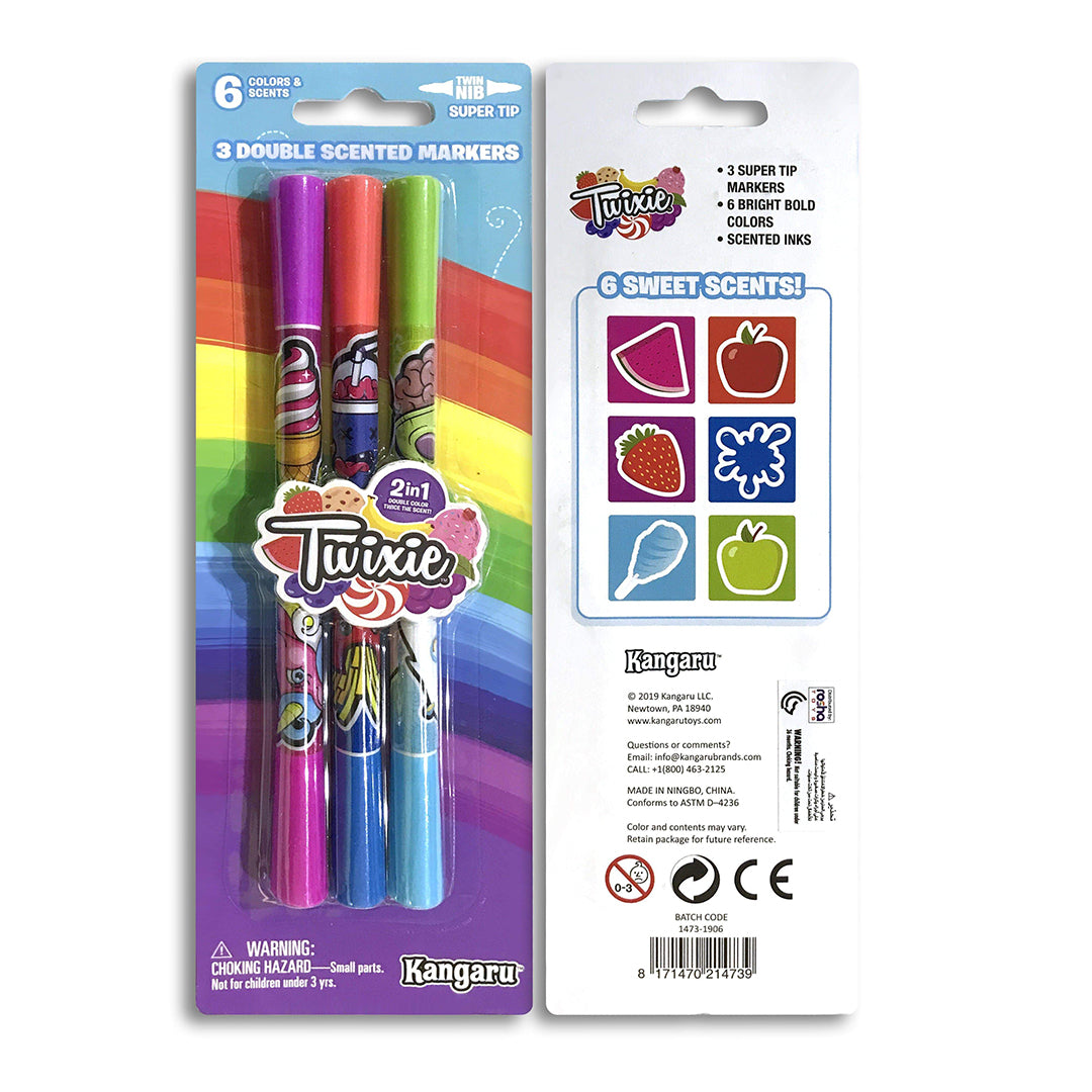 Twixie 3 Double Scented Markers