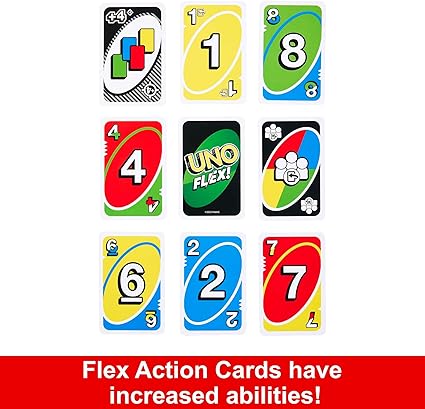 UNO Flex Gameplay Card Layout