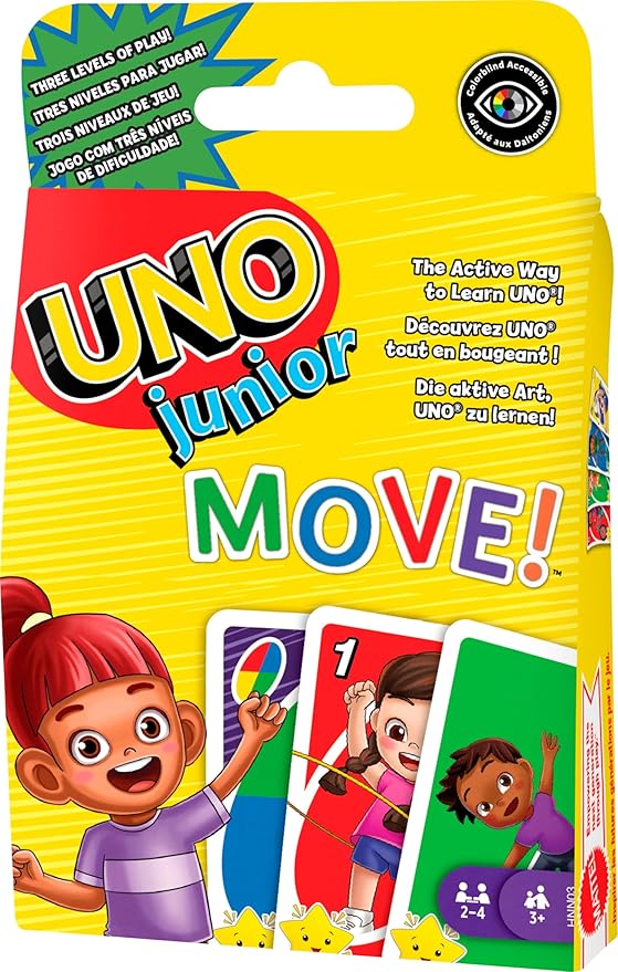UNO Junior Move Card Game