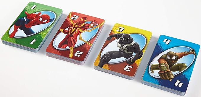 UNO Marvel Spider-Man Action Cards