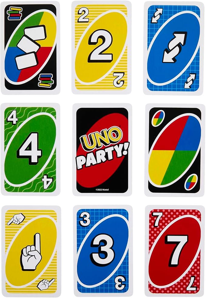 UNO Party Game Packaging View