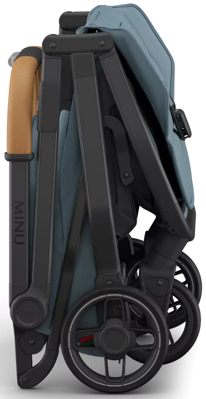 UPPAbaby Minu V3 Stroller Dillan Stone Blue UPPAbaby Yallatoys