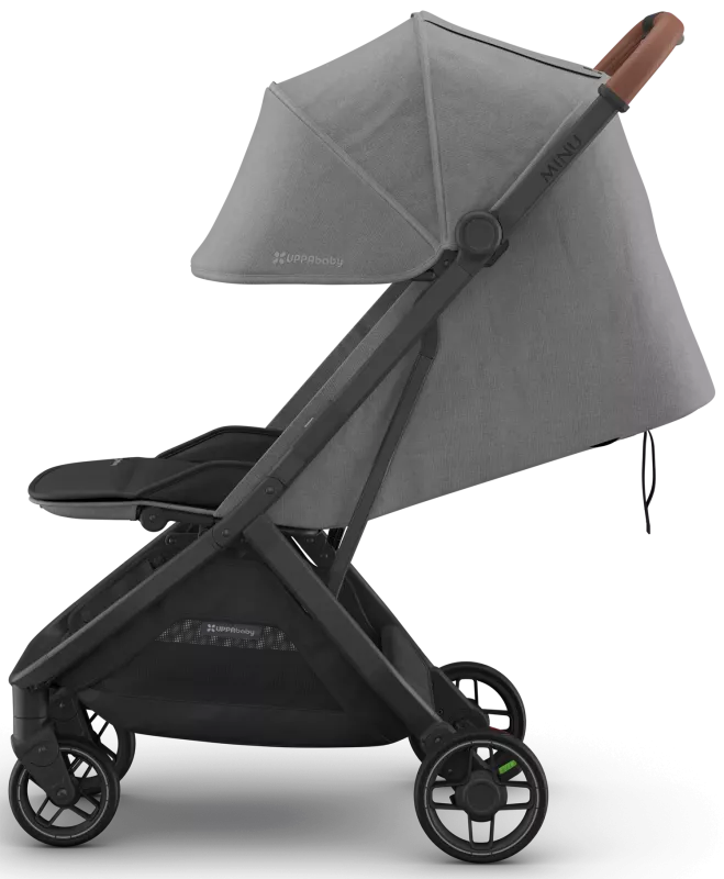 UPPAbaby Minu V3 Stroller Greyson Charcoal Mélange UPPAbaby Yallatoys