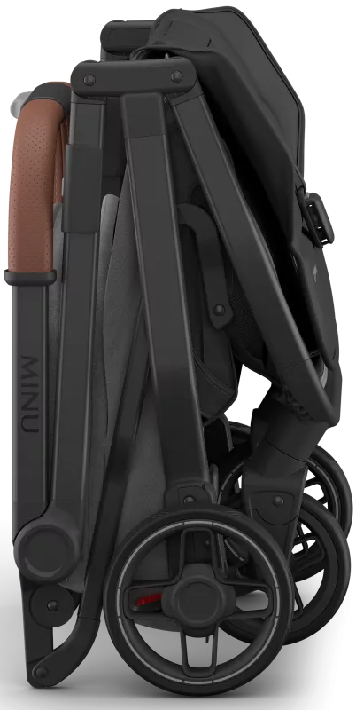UPPAbaby Minu V3 Stroller Greyson Charcoal Mélange UPPAbaby Yallatoys