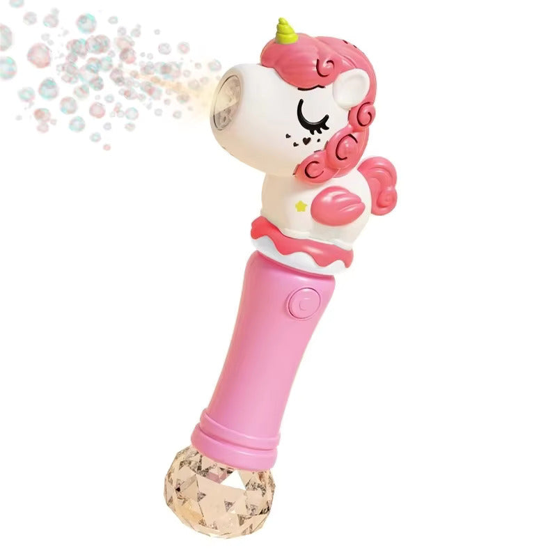 Unicorn Bubble Wand pink