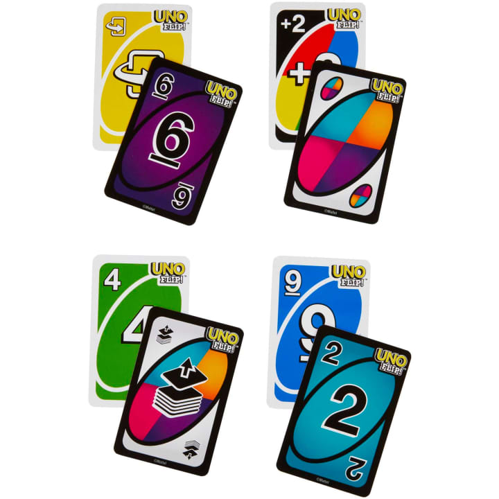 Uno Flip Game Packaging View