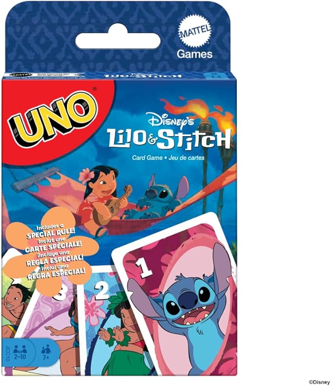 Uno Lilo and Stitch Cards