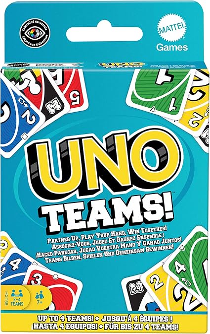 Uno Teams Strategy Card Game