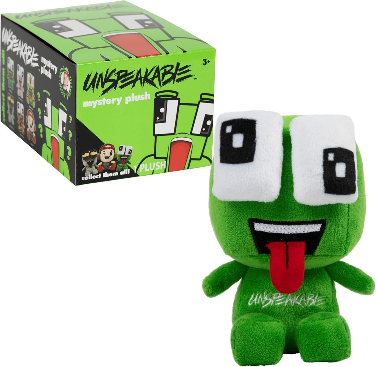 Unspeakable Mini Mystery Plush Packaging