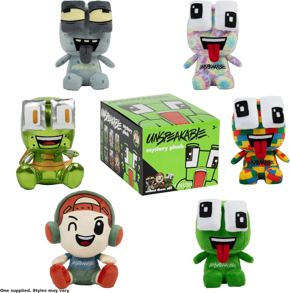 Unspeakable YouTube Merch Mini Plush