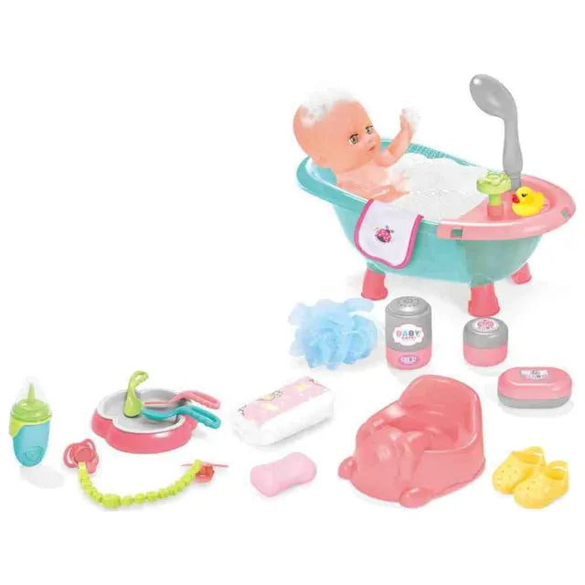 Vdora Dolls Bathtub Baby Doll Playset