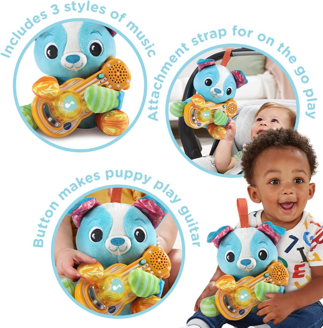 VTech Baby Puppy Sounds Guitar Front View
