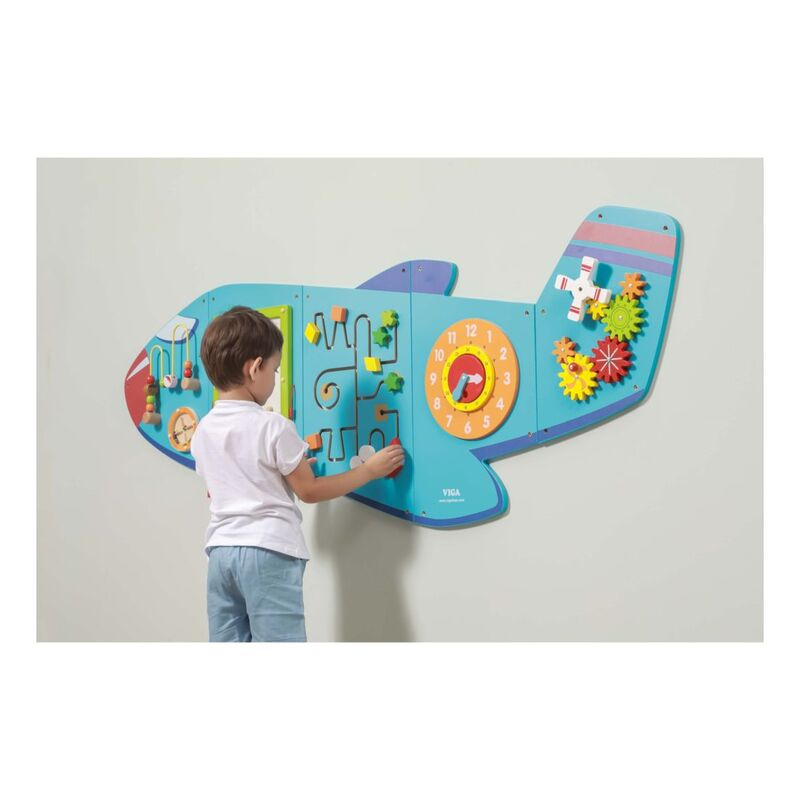 Viga Activity Wall Airplane Set