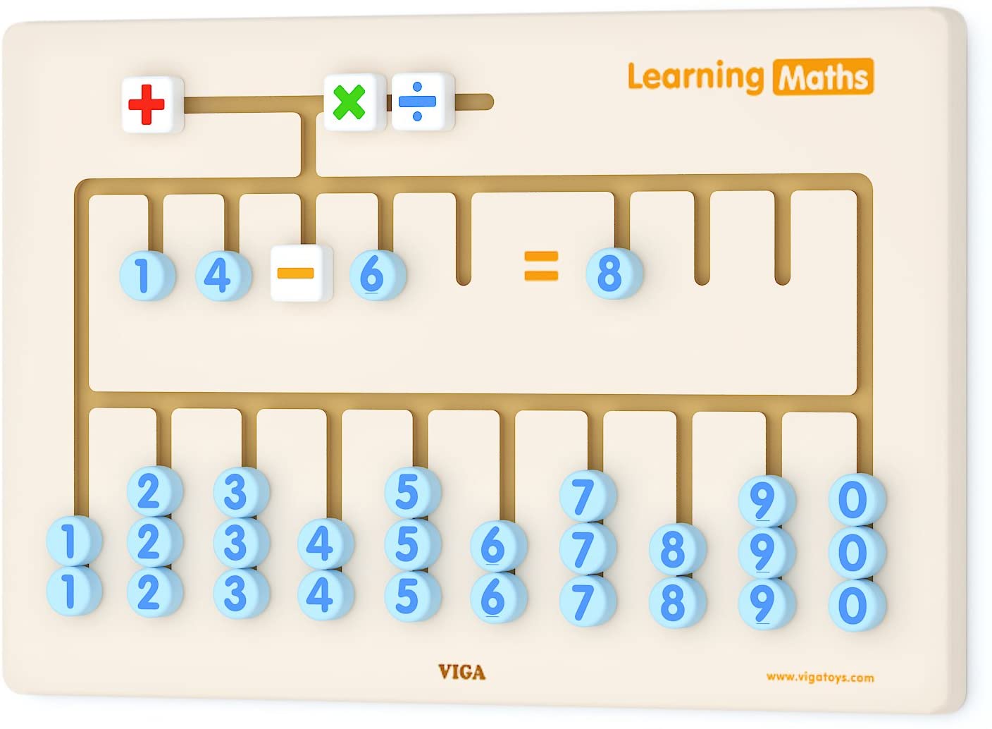 Viga Wall Mounted Math Game