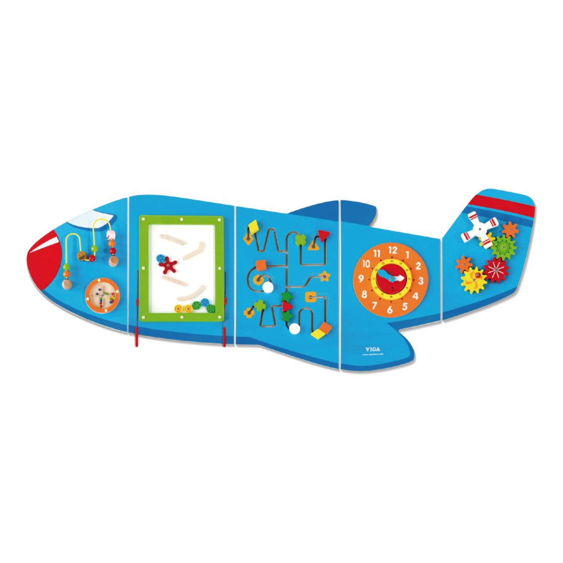 Viga Wooden Airplane Wall Toy