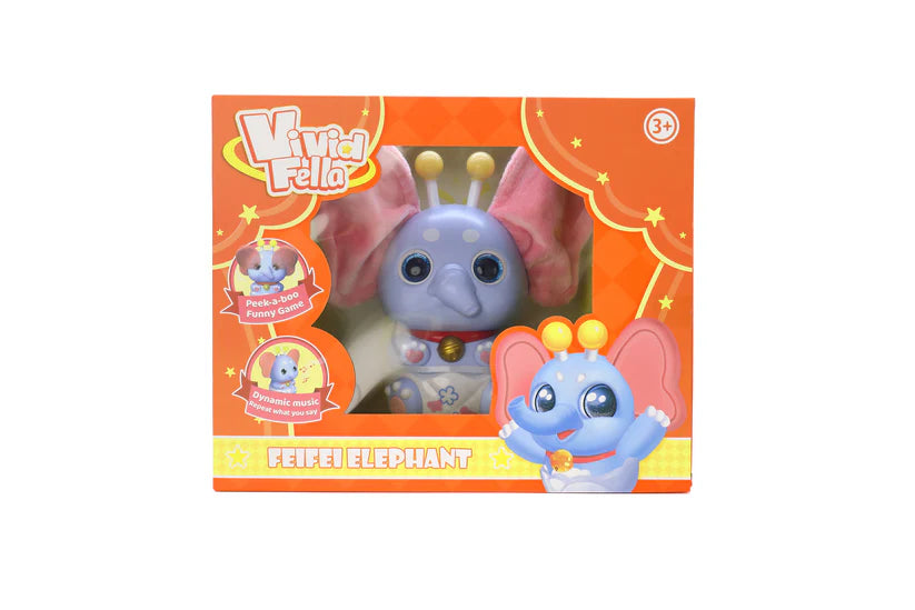 Vivid Fella Feifei Elephant Packaging