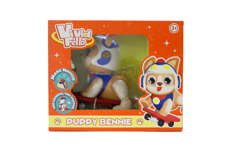 Vivid Fella Puppy Bennie Packaging