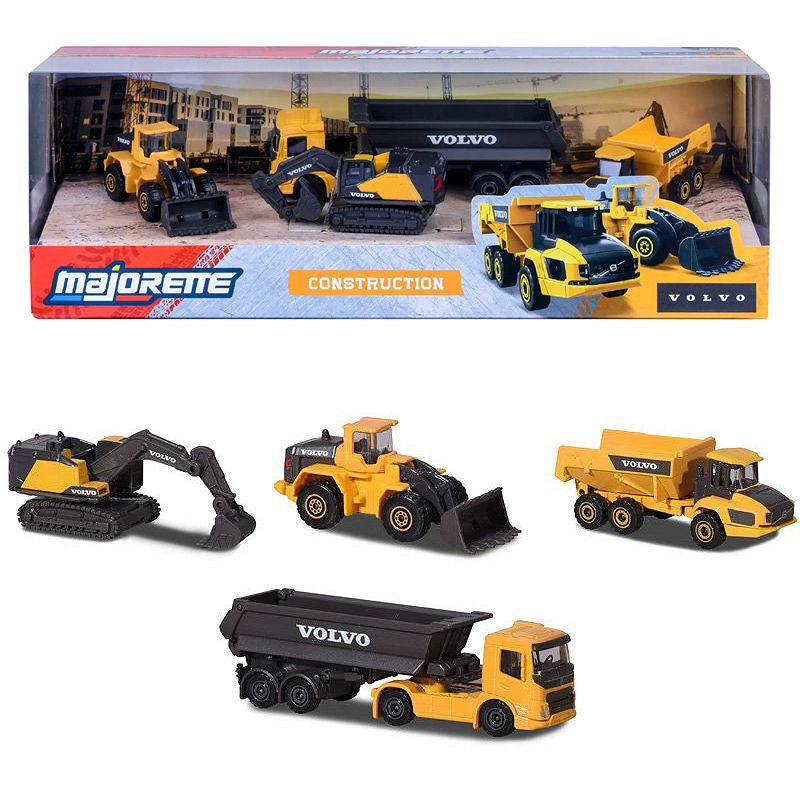 Volvo construction vehicle 4 pack