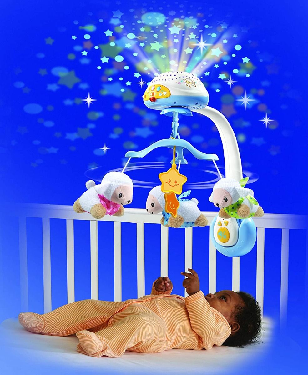 Vtech Lullaby Lambs Mobile Display View
