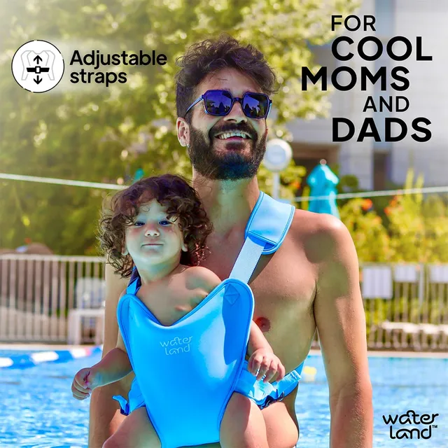 Waterland Baby Carrier Light Sky Blue Water Land Yallatoys