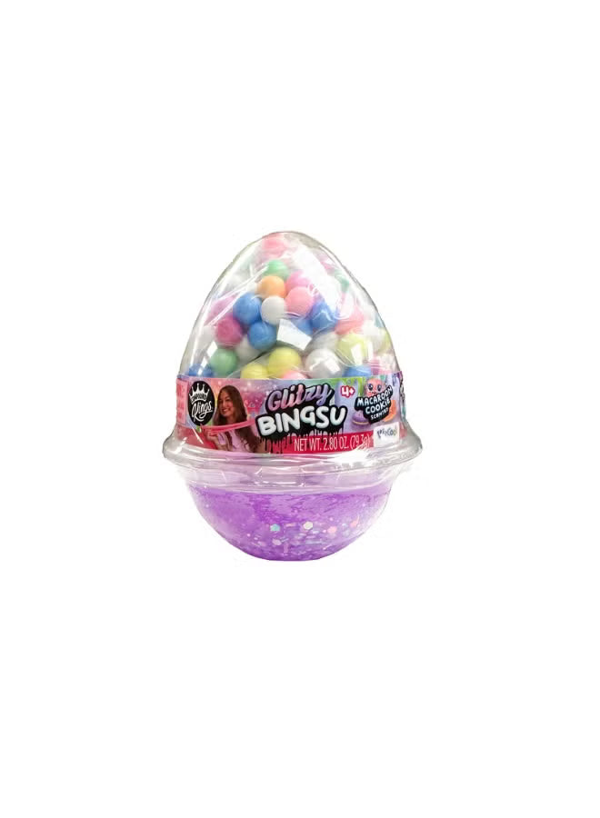 WeCool Glitzy Bingsu Slime – Macaron Cookies