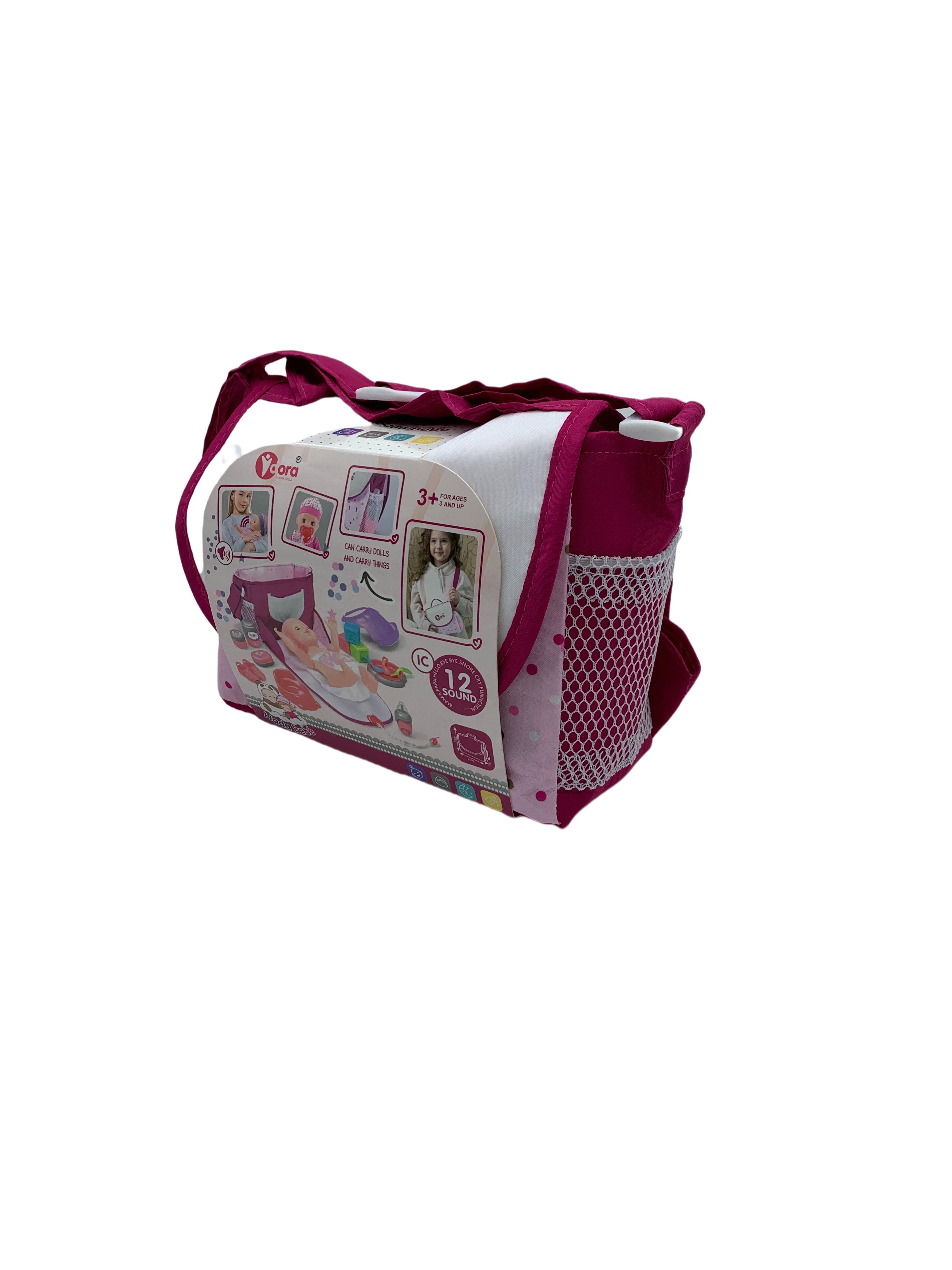 Vdora Dolls Baby Doll with Handbag and 16Pcs Accessories 14 Inch Vdora Yallatoys