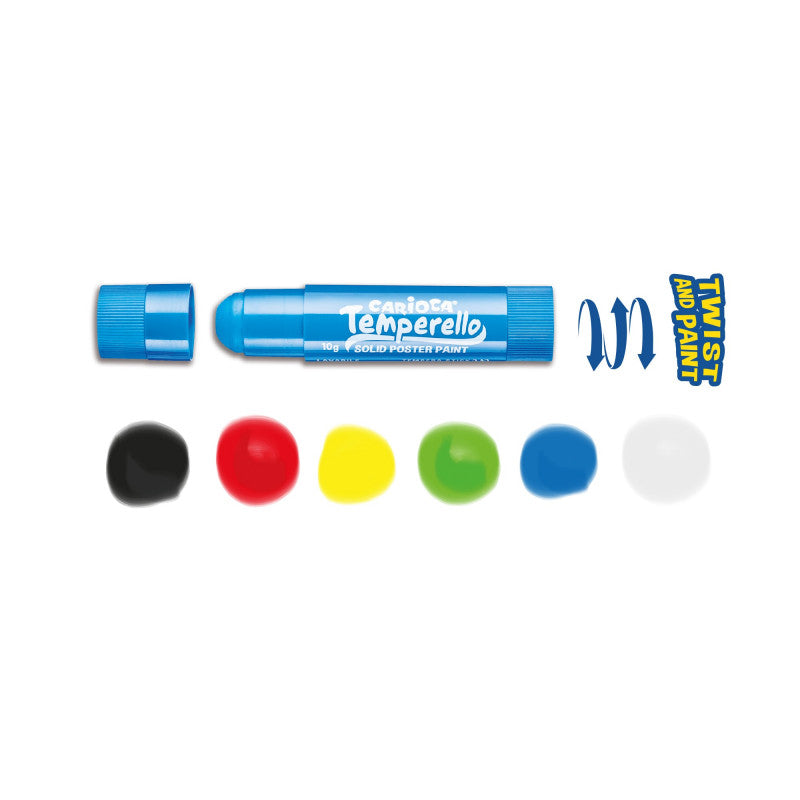 Washable Tempera Paint Sticks Layout