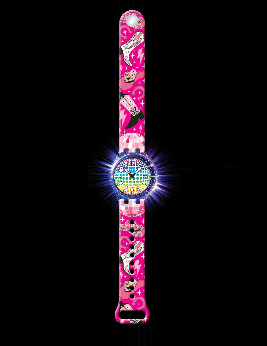 Watchitude Glow Light Up Watch Texas Disco