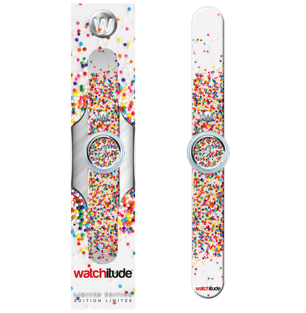 Watchitude Sprinkle Dots Packaging Design