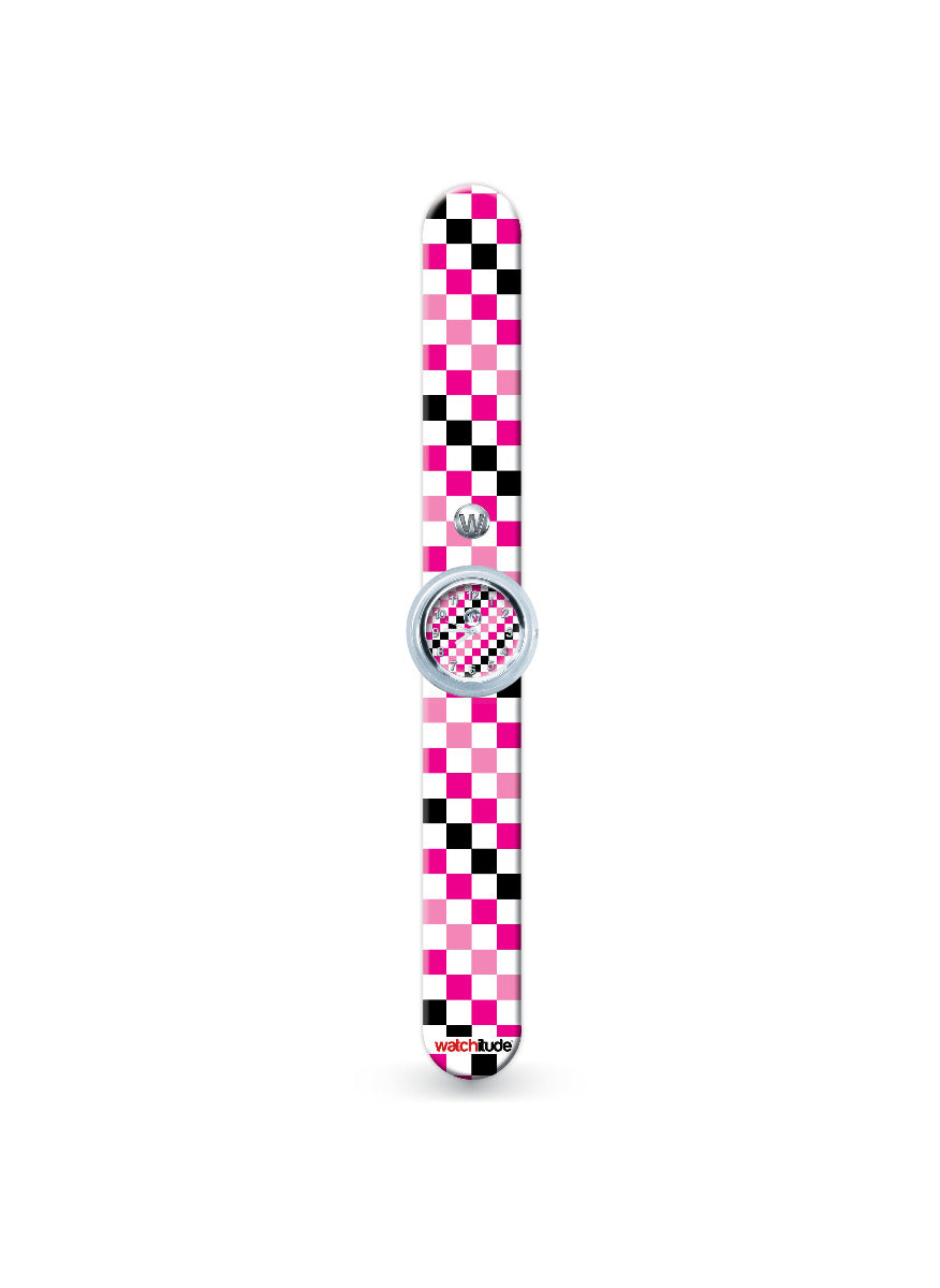 Watchitude Texas Pink Checkers Box