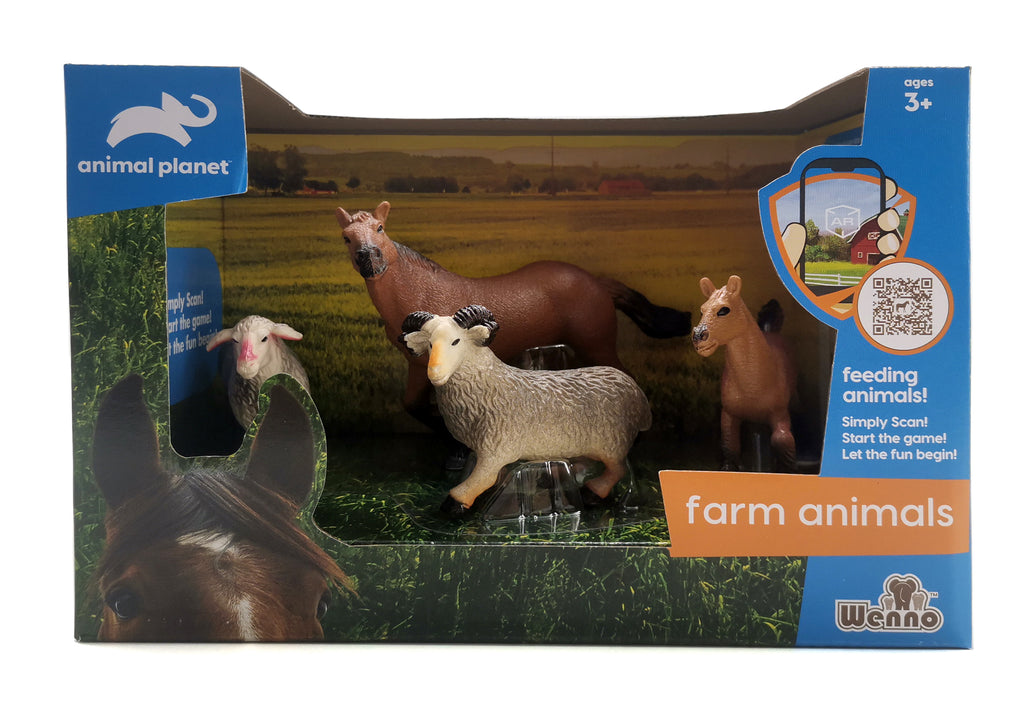Wenno Animal Planet Farm Animal 4 pcs