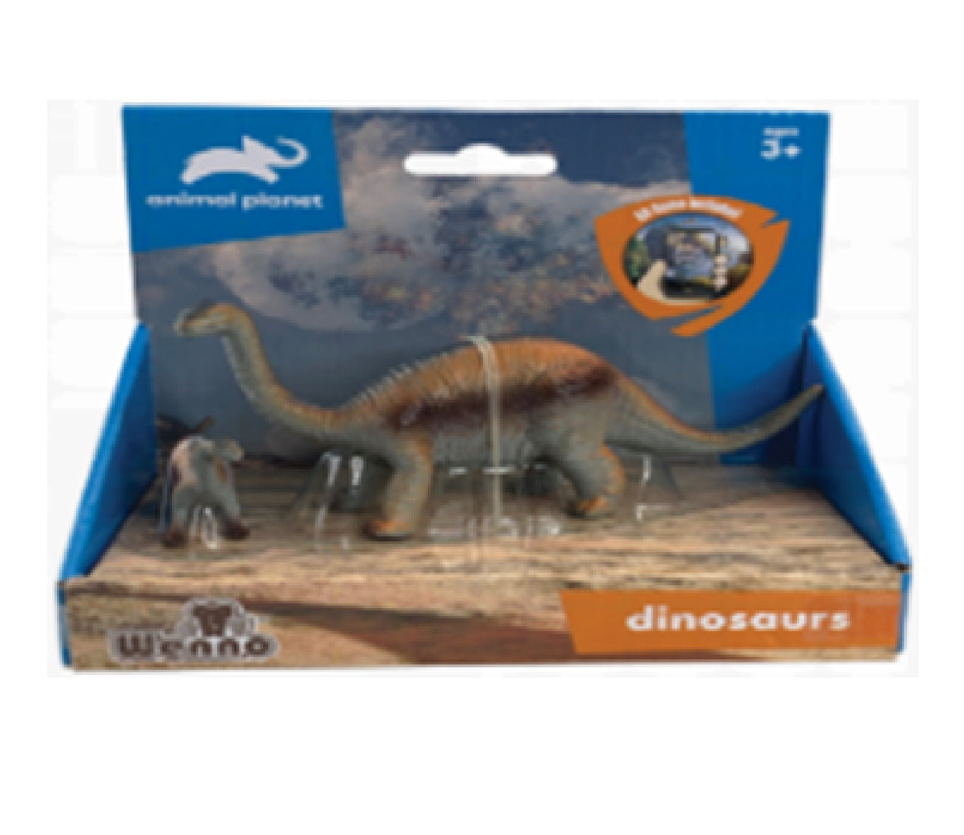 Wenno Animal Planet Farm Toy Diplodocus 2pcs