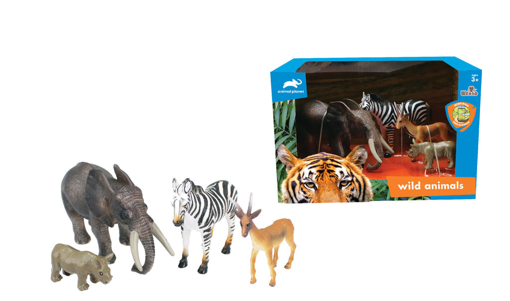 Wenno Animal Planet Jungle animal 4 pcs