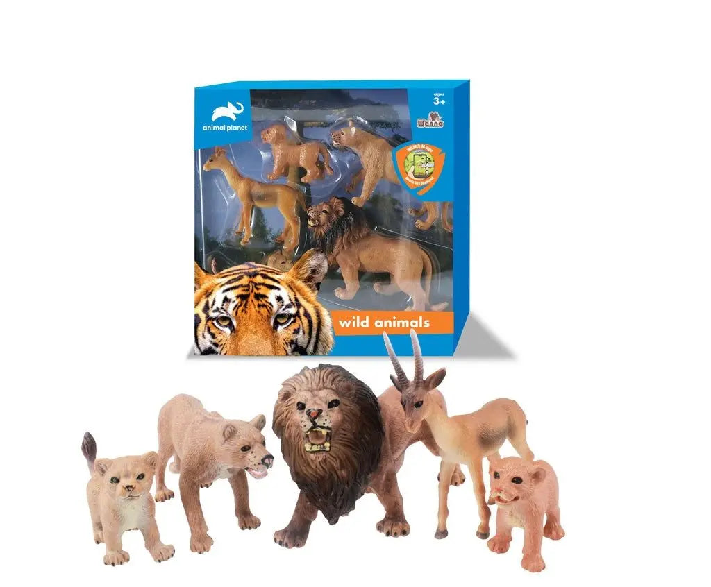 Wenno Animal Planet Wild Animal 5pcs a