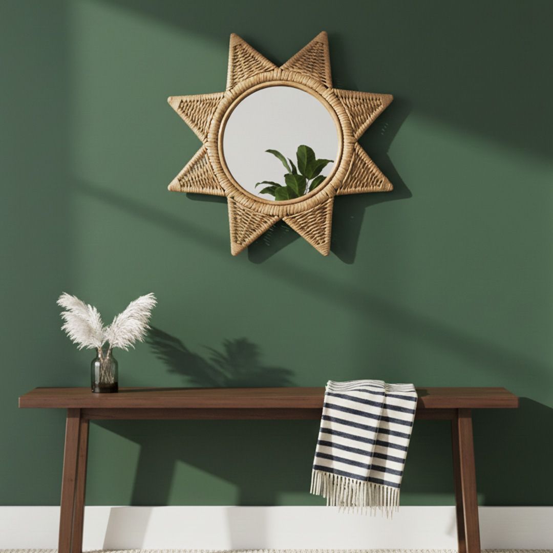 Cuddle Bintang Rattan Mirror Cuddle Yallatoys
