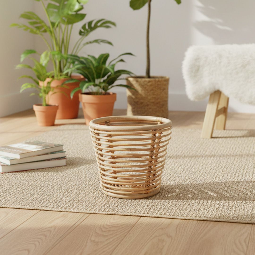 Cuddle Harper Rattan Planter Cuddle Yallatoys