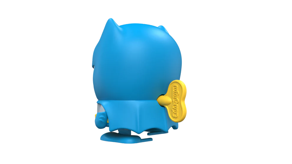 Wind-Up Caped Crusader Action Figure Front View