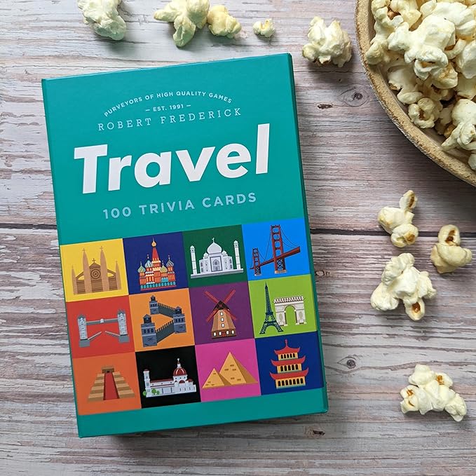 World Geography Trivia Game Set