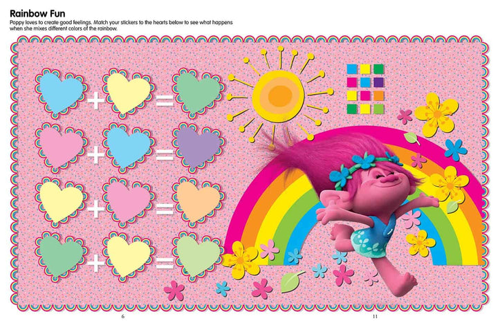 World Tour interactive sticker book