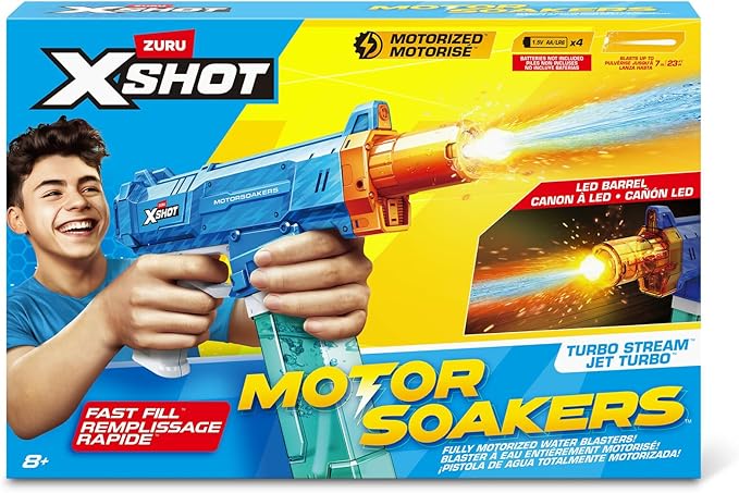 موتور تعبئة سريع X-Shot مع رشاش تيوربو ستريم السلسلة 1