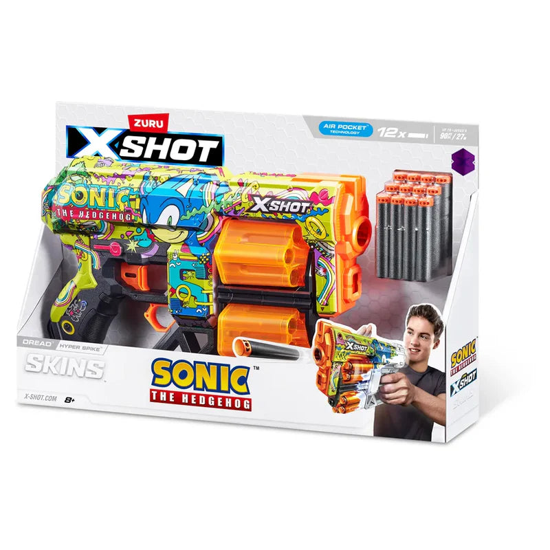 X-Shot Skins دريد بلاستر سونيك هايبرسبايك
