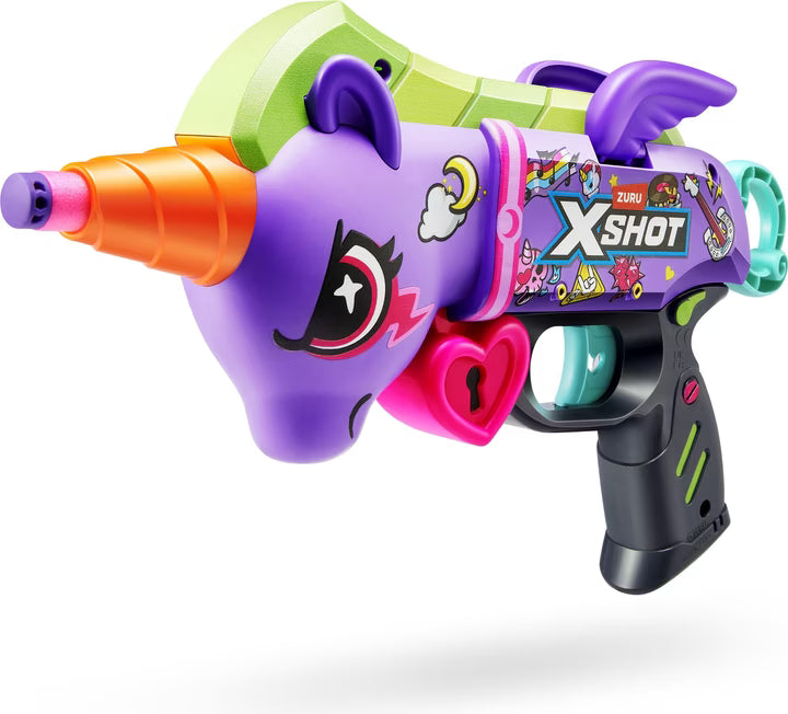 X-Shot Blastercorn Dark Unicorn 16 Darts