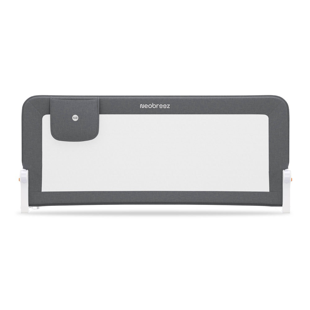 Neobreez Nexx Foldable Safety Bed Rail For Child Grey Neobreez Yallatoys