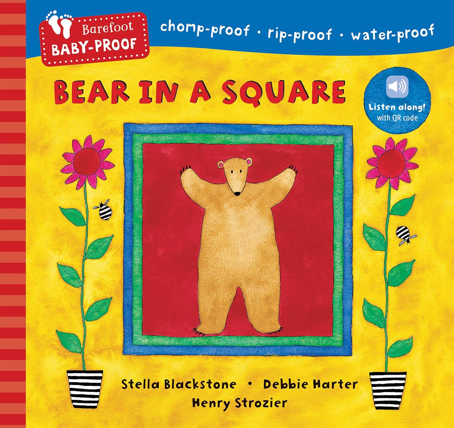 Barefoot Baby-Proof:Bear in a Square