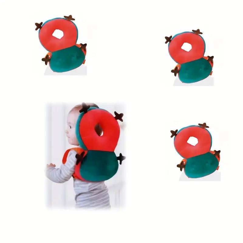 Cartoon Animal Plush Baby Head Cushion and Safety Drop Protector Generic Yalla Generic Play Yallatoys