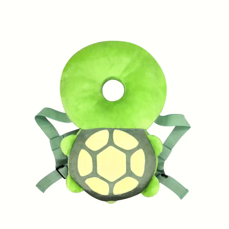 Cartoon Animal Plush Baby Head Cushion and Safety Drop Protector Turtle Yalla Generic Play Yallatoys