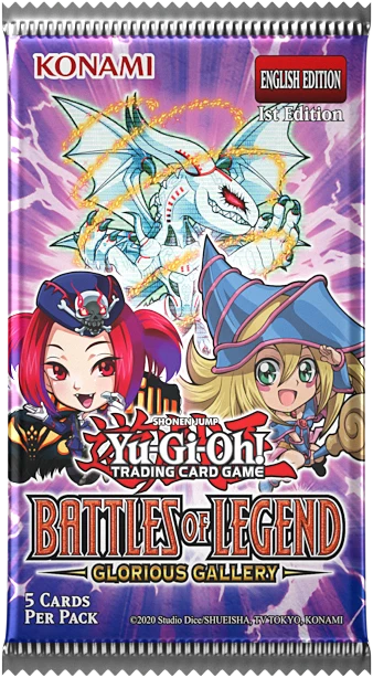 Yu-Gi-Oh TCG: Battles Of Legend: Glorious Gallery Booster Pack