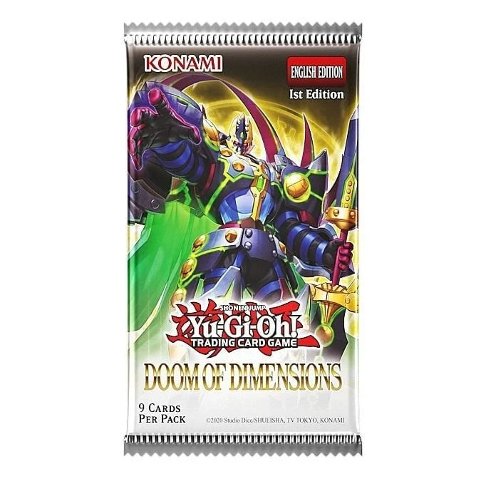 Yu-Gi-Oh TCG: Doom Of Dimensons Booster
