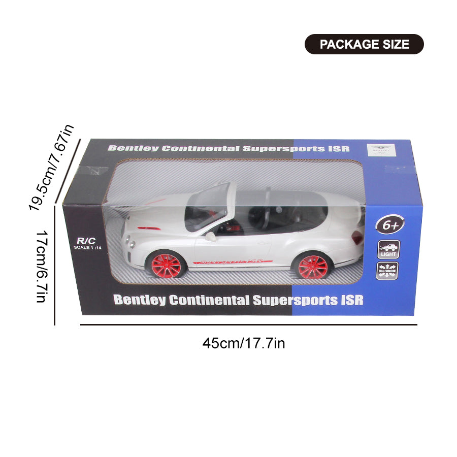 Bentley Supersports 1:14 Remote Control Car Assorted Yalla Generic Play Yallatoys