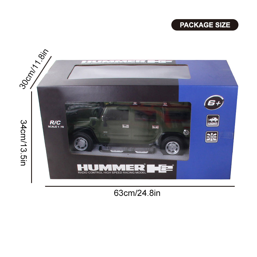 Hummer 1:10 Licensed Remote Control Car Yalla Generic Play Yallatoys